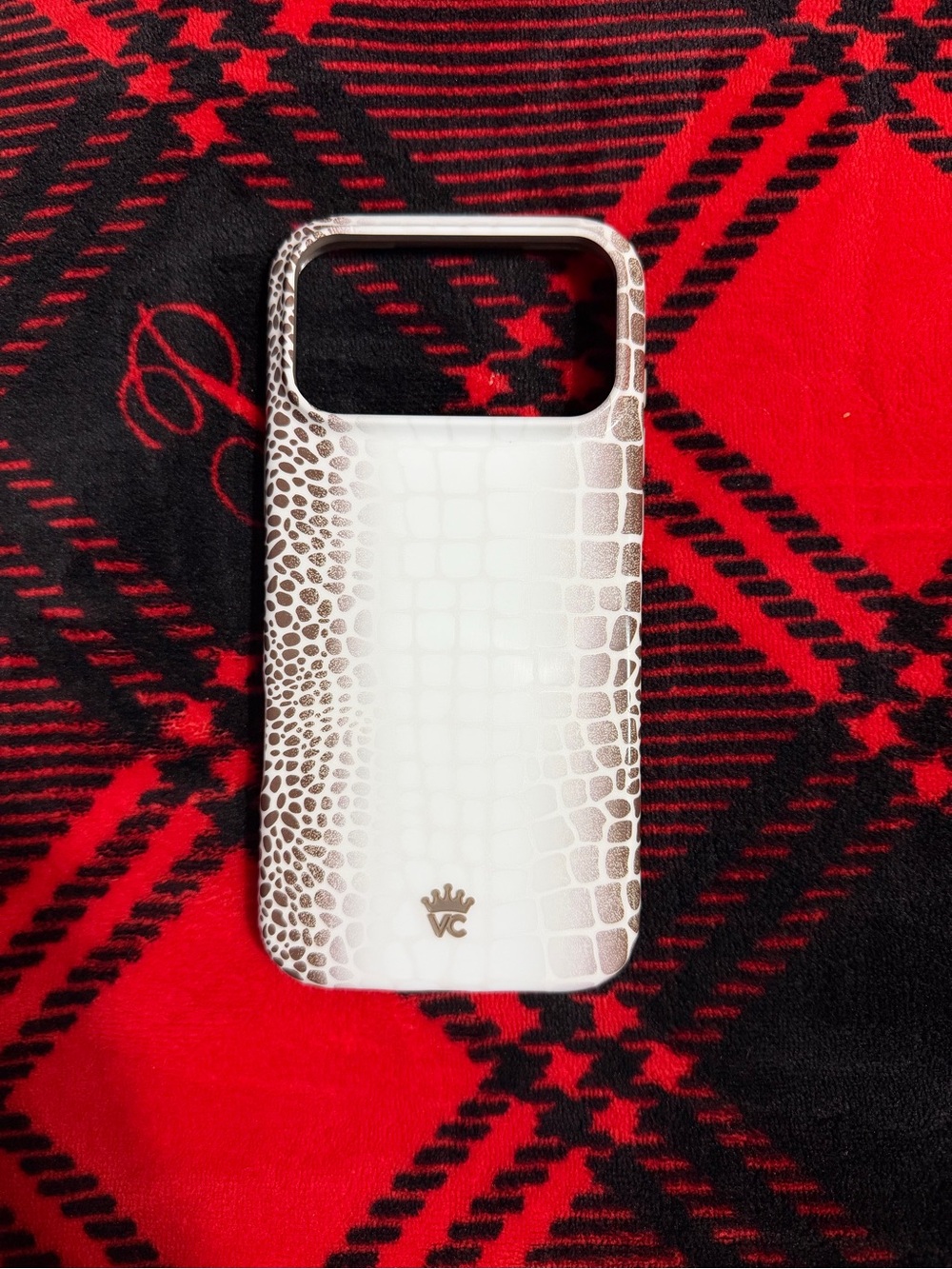 Velvet Caviar Himalayan Croc MagSafe Case for iPhone 17 Pro Max